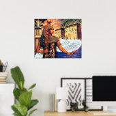 Isis von Lisa Iris Poster (Heimbüro)