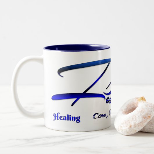 Isis Zweifarbige Tasse (Mit Donut)