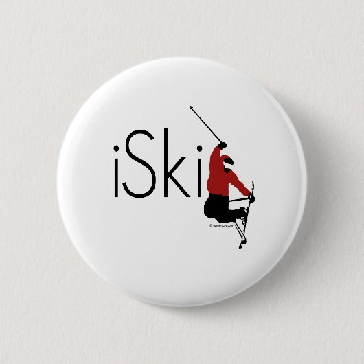 iSki Button (Vorderseite)