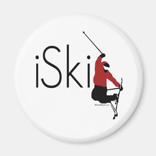 iSki Magnet (Vorne)