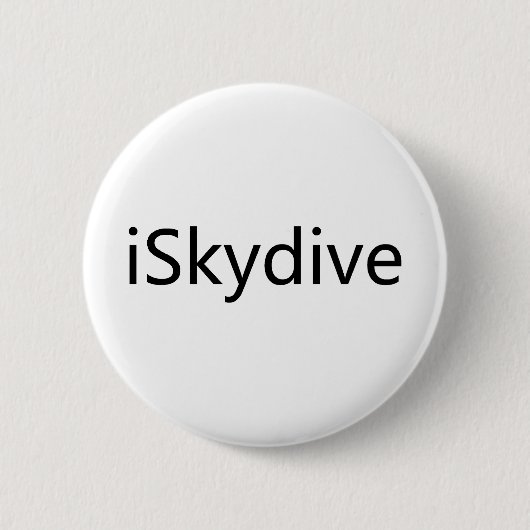 iSkydive Button (Vorderseite)