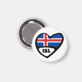 ISL-Ländercode Magnet (Vorderseite/Rückseite)