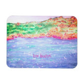Isla Budelli Magnet (Horizontal)
