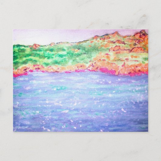 Isla Budelli Postkarte (Vorderseite)