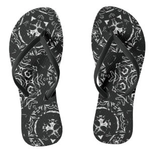 Isla De La Muerte - Skull Bandana Print Badesandalen