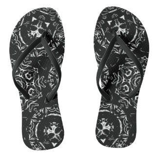 Isla De La Muerte - Skull Bandana Print Badesandalen