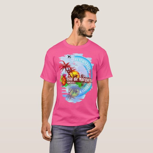 Isla De Margarita Venezuela T-Shirt (Vorne ganz)