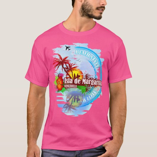 Isla De Margarita Venezuela T-Shirt (Vorderseite)