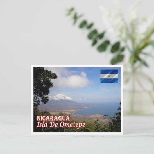 Isla De Ometepe - Nicaragua - Postkarte (Stehend Vorderseite)
