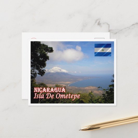 Isla De Ometepe - Nicaragua - Postkarte (Vorderseite/Rückseite Beispiel)