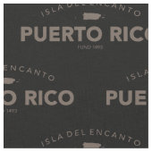 Isla Del Encanto, Puerto Rico Stoff (Nahaufnahme)
