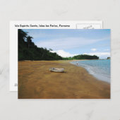 Isla Espiritu Santo, Islas las Perlas, Panama Postkarte (Vorne/Hinten)