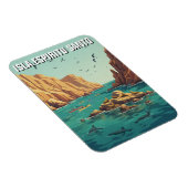 Isla Espíritu Santo Mexiko Magnet (Rechte Seite)