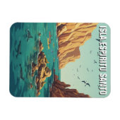 Isla Espíritu Santo Mexiko Magnet (Horizontal)