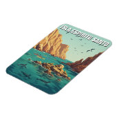 Isla Espíritu Santo Mexiko Magnet (Linke Seite)