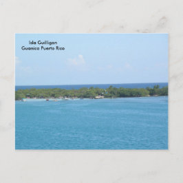 Isla Guilligan Guanica P.R. Postkarte