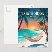 Isla Holbox Mexiko Postkarte (Vorne/Hinten)