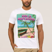 Isla Holbox Mexiko T-Shirt (Vorderseite)