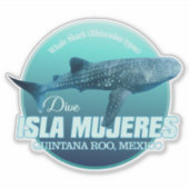 Isla Mujeres (DD2) Aufkleber (Vorderseite)