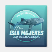 Isla Mujeres (DD2) Magnet (Vorne)