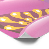 Isla Mujeres Mexico Beach Poster (Ecke)