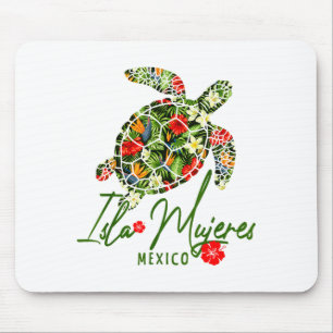 Isla Mujeres Mexiko Meeresschildkröte Tropischer H Mousepad