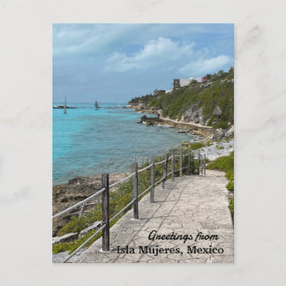 Isla Mujeres Postcard Punta Sur Park Postkarte