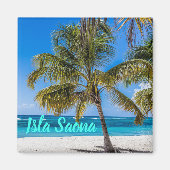 Isla Saona Beach Domenican Magnet (Vorne)