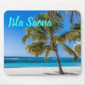 Isla Saona Beach Domenican Mousepad (Vorne)