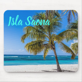 Isla Saona Beach Domenican Mousepad