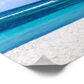 Isla Saona Beach Domenican Poster (Ecke)