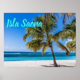 Isla Saona Beach Domenican Poster