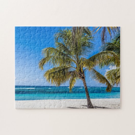 Isla Saona Beach Domenican Republic Geschenk Poste Puzzle (Horizontal)