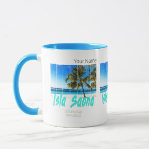 Isla Saona Beach Vintages Design Tasse