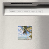 Isla Saona - Palm Tree am Strand Magnet (In Situ (Geschirrspüler))