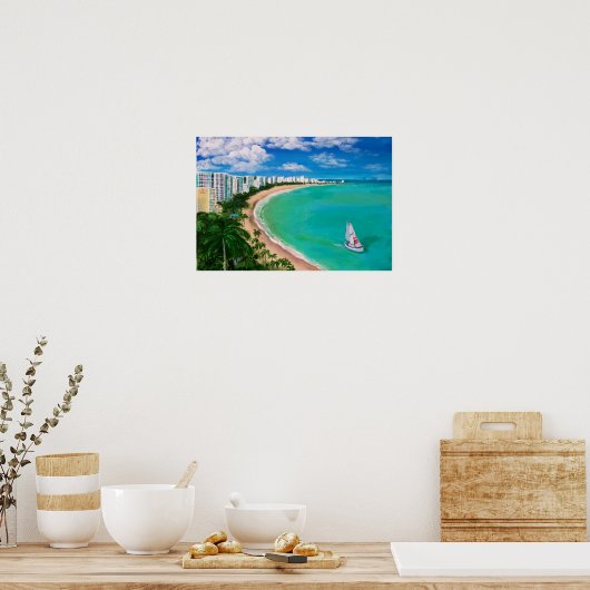 Isla Verde - Puerto Rico Poster (Küche)