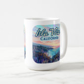 Isla Vista California Santa Barbara Goleta Uni Kaffeetasse (VorderseiteRechts)