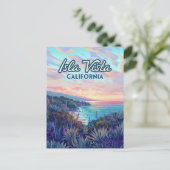 Isla Vista California Santa Barbara Goleta Uni Postkarte (Stehend Vorderseite)