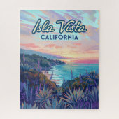 Isla Vista California Santa Barbara Goleta Uni Puzzle (Vertikal)