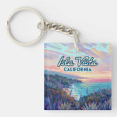 Isla Vista California Santa Barbara Goleta Uni Schlüsselanhänger (Vorderseite)