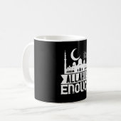 Islam - Allah ist genug Kaffeetasse (Vorderseite Links)
