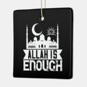 Islam - Allah ist genug Keramikornament (Links)