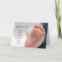 Islam Aqiqah Geburt Gratulation Babyfüße Foto