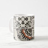 Islam Arabic Majolica Tiles Patchwork Kaffeetasse (Vorderseite Links)