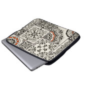 Islam Arabic Majolica Tiles Patchwork Laptopschutzhülle (Vorne Knopf)