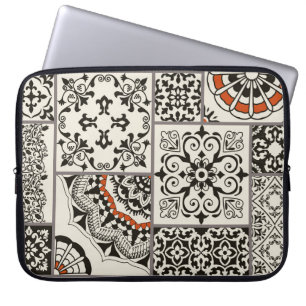 Islam Arabic Majolica Tiles Patchwork Laptopschutzhülle