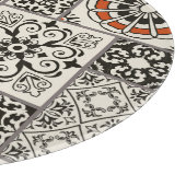 Islam Arabic Majolica Tiles Patchwork Schneidebrett (Ecke)