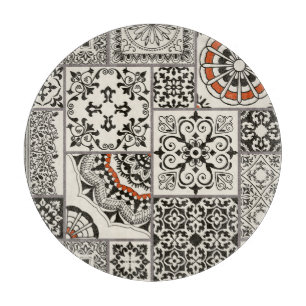 Islam Arabic Majolica Tiles Patchwork Schneidebrett