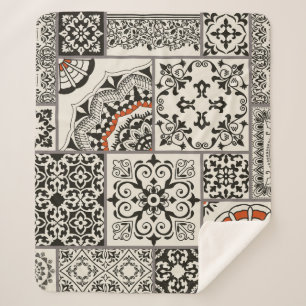 Islam Arabic Majolica Tiles Patchwork Sherpadecke