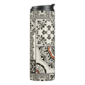 Islam Arabic Majolica Tiles Patchwork Thermosbecher (Nach links gedreht)